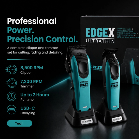 Kiepe - Zestaw Edgex Maszynka + Trymer Blue