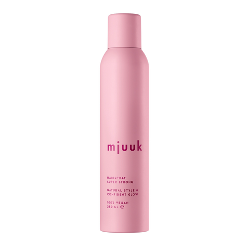 Mjuuk Hairspray Super Strong – Bardzo Mocny Lakier Do Włosów 250 ml