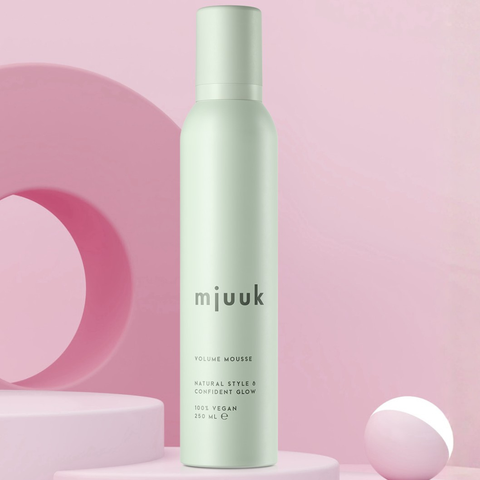 Mjuuk Volume Mousse – Pianka Zwiększająca Objętość Włosów 250 ml, zdjęcie 2