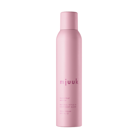 Mjuuk Hairspray Medium – Lakier Do Włosów O Średnim Utrwaleniu 250 ml