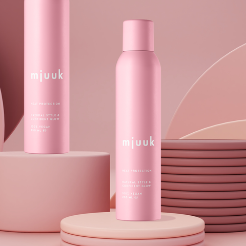 Mjuuk Heat Protection – Termoochronny Spray Nabłyszczający Do Włosów 250 ml, zdjęcie 2