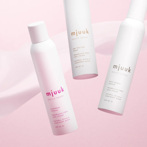 Mjuuk NakedS Volume Mousse – Bezzapachowa Pianka Zwiększająca Objętość Włosów 50 ml