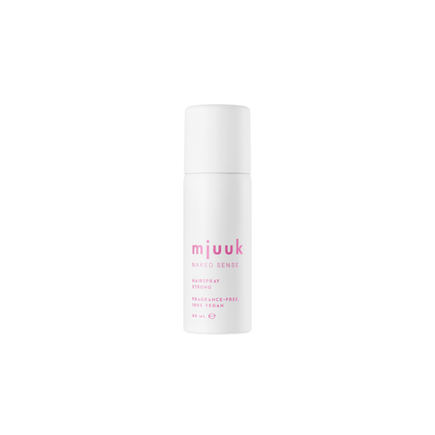 Mjuuk NakedS Hairspray Strong – Mocny Bezzapachowy Lakier Do Włosów 50 ml