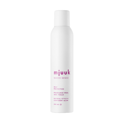 Mjuuk NakedS Heat Protection – Bezzapachowy Spray Termoochronny Do Włosów 250 ml