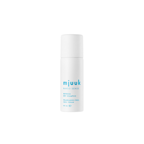 Mjuuk NakedS Refresh Dry Shampoo – Bezzapachowy Suchy Szampon Do Włosów 50 ml