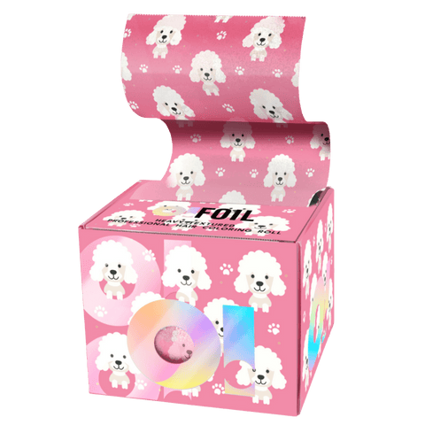 O! Tools Poodle Puff - Ryflowana Folia Fryzjerska w Rolce 100 m - Cosmo Poland - 5902596045302