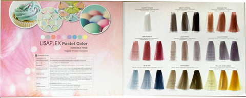 Lisap Lisaplex Pastel – karta kolorów